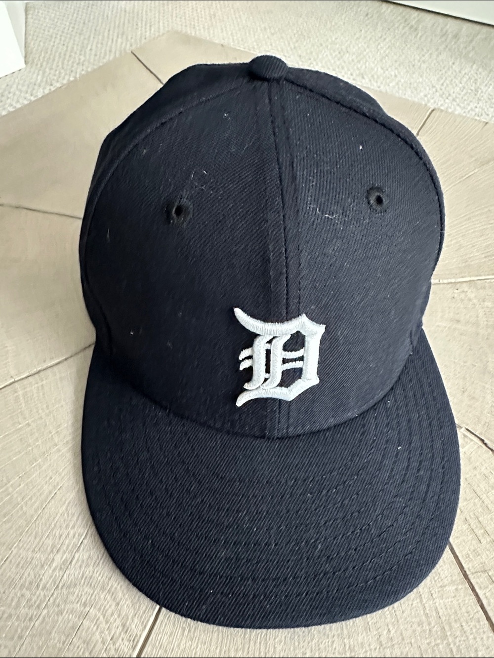 Men's Detroit Tigers New Era Navy Authentic Collection 59FIFTY Fitted Hat